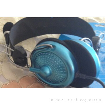 Aovo-S421b Low Price Headband Headphone/Headset with Microphone